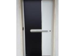 aluminium-haustuer-weiß/schwarz-in-hochheim 