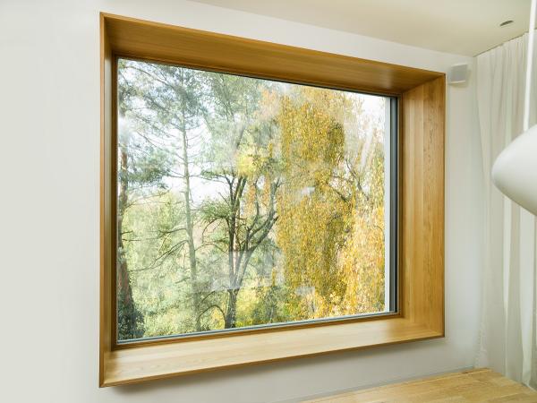 Holz-Alu-Fenster Innenansicht in Wiesbaden