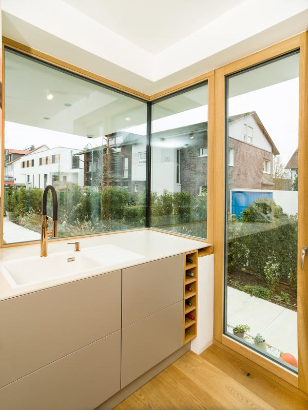 Holz-Aluminium-Fenster mit Terrassentür in Wiesbaden