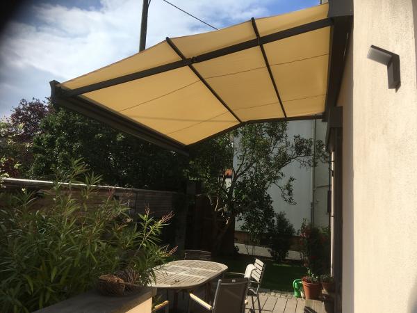 Schattenspender Markise für Balkon